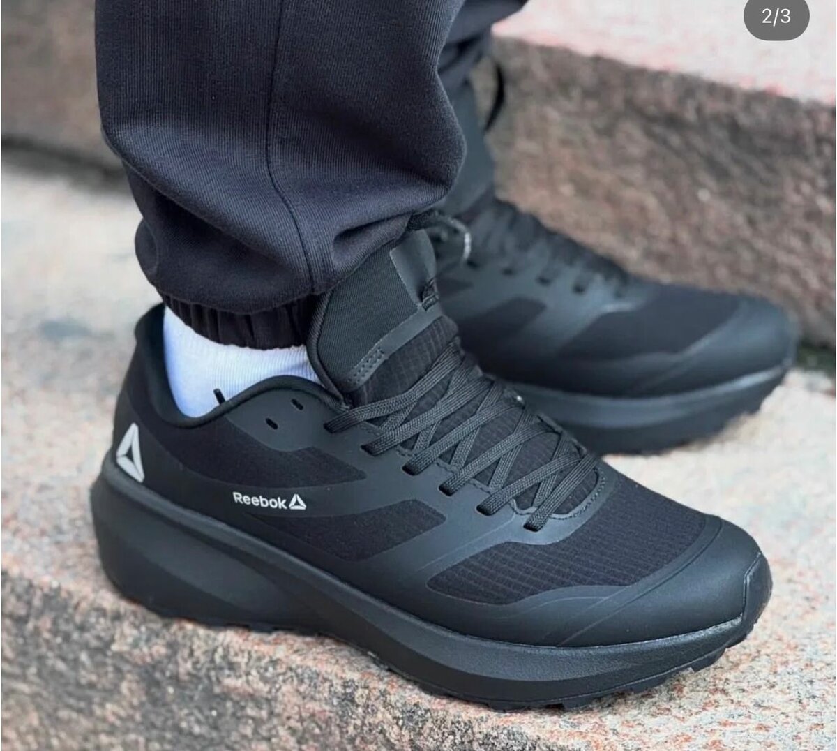 Baskets Reebok Homme Noires