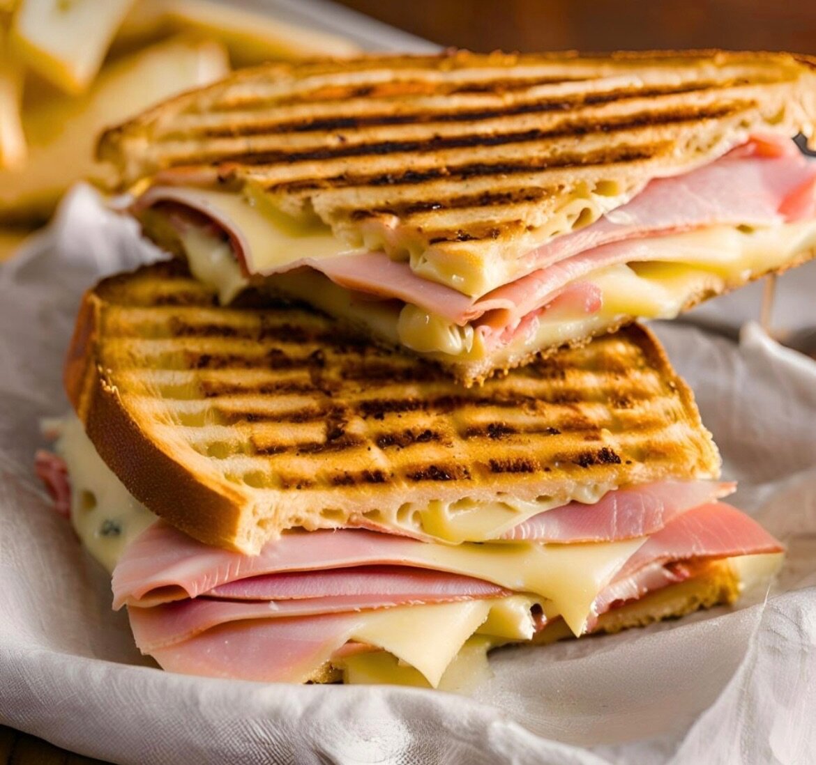 Panini croustillant gourmet