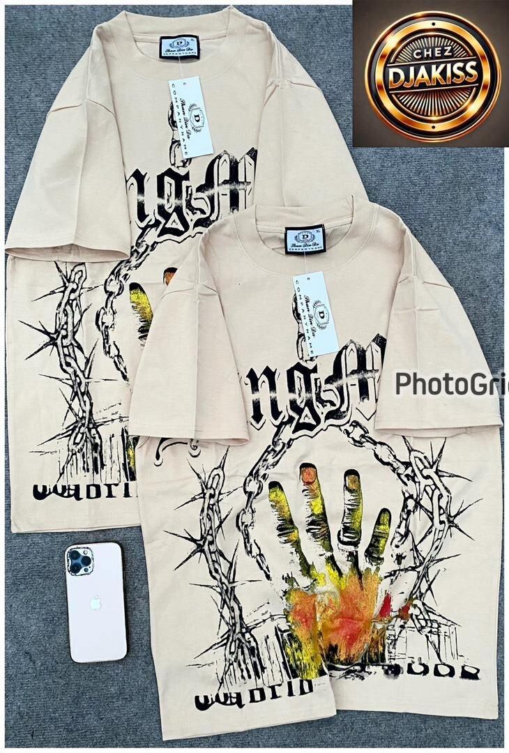 T-shirts graphiques unisexes mode