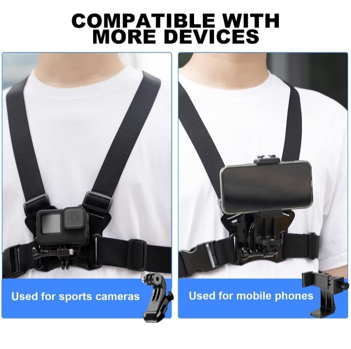 Support téléphone et caméra ajustable