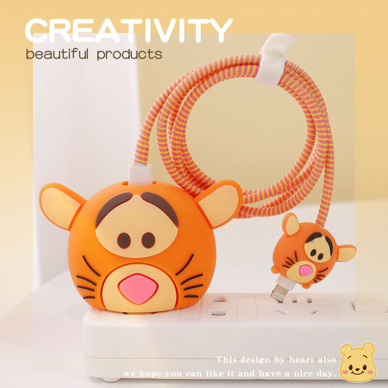 Câble de Charge Dessin Animé