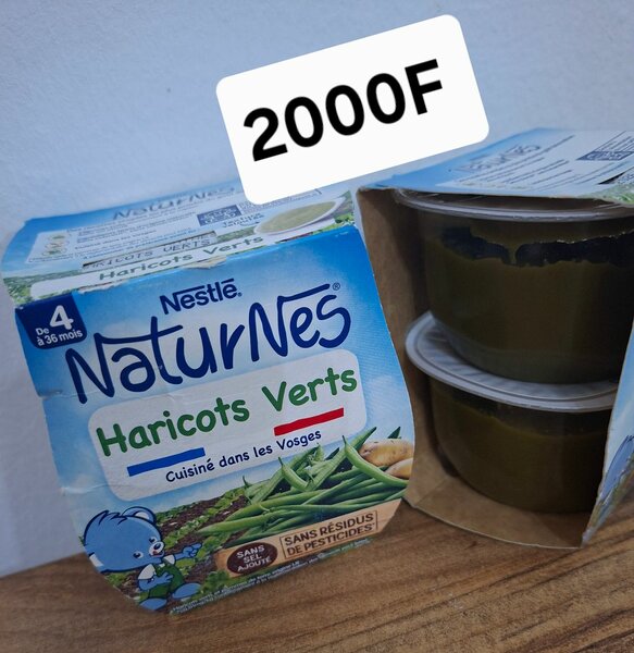 Nestlé Naturnes Purée Haricots