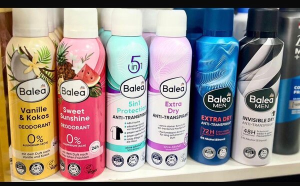 Déodorant Balea 0% Aluminium