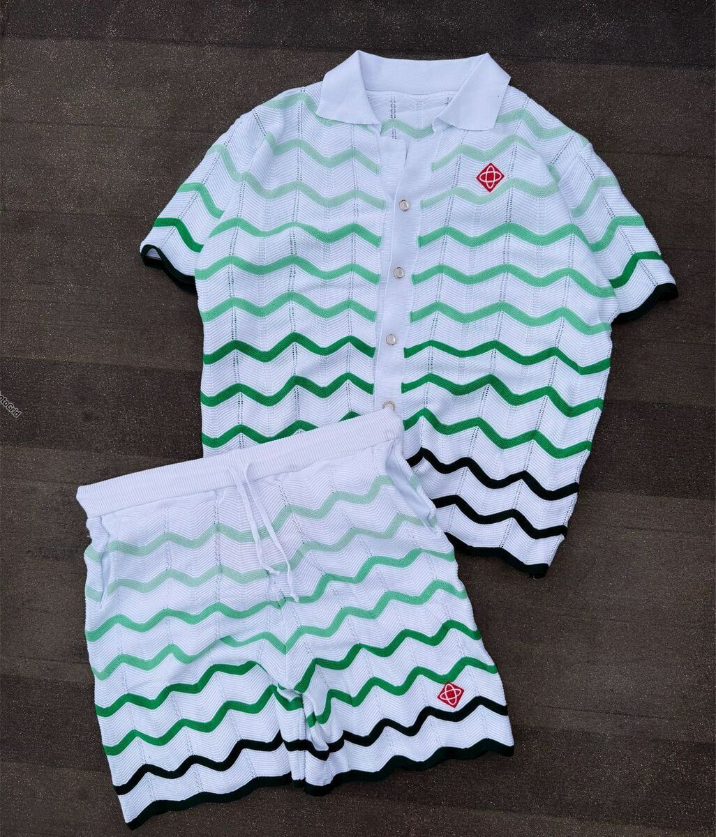 Ensemble tricot coloré tendance