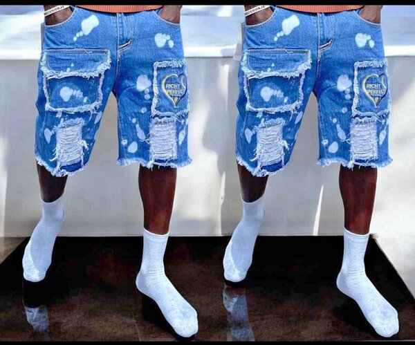 Shorts en jean décontractés