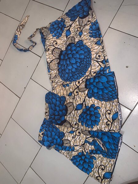 Tissu Ankara en coton fleuri