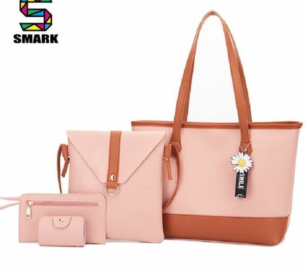Ladies Bags 4in1 peach