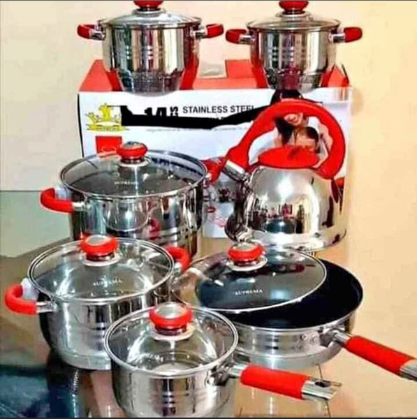 Ensemble de Casseroles Inox