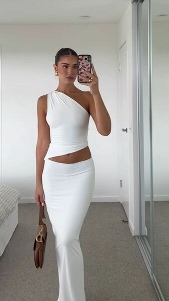 Robe longue élégante soirée