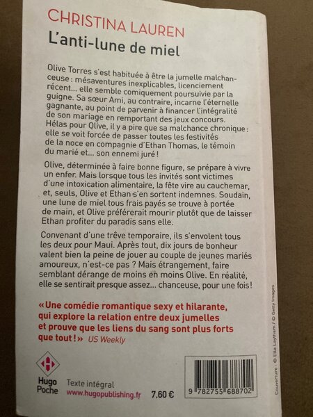 L'anti-lune de miel - Roman