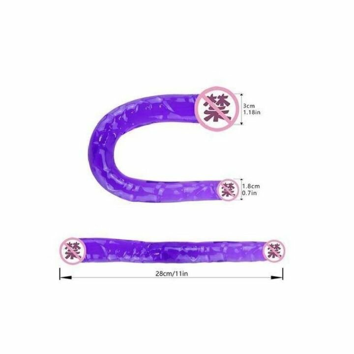 Double Gode Flexible Silicone