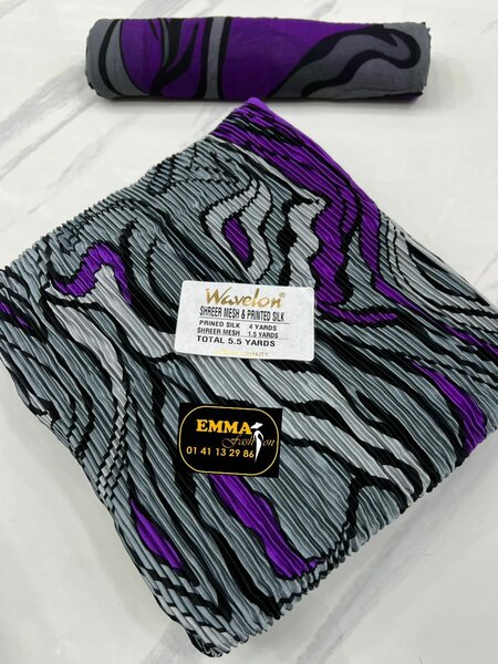 Tissus en Soie Imprimée