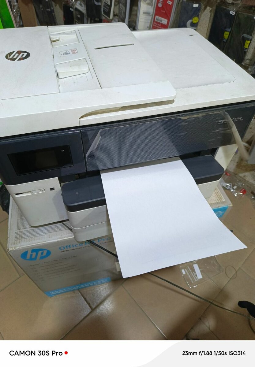 Imprimante hp jetpro 7740 A3 Wi-Fi intégré