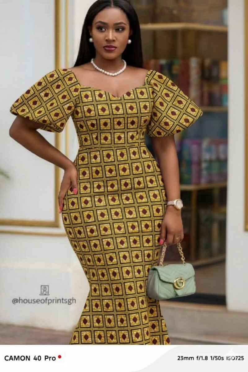 Tissu Hollandais coloré