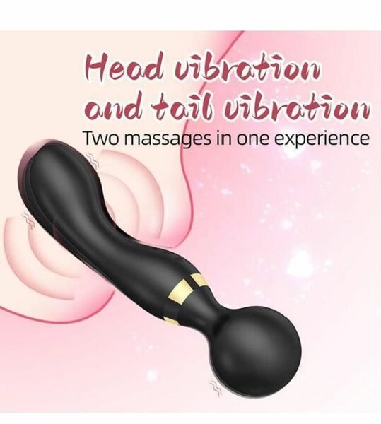 Vibromasseur double vibration