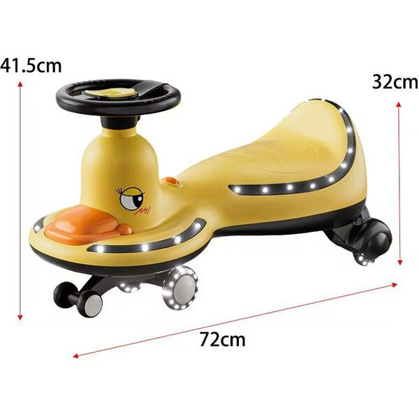 Voiture à pousser enfant LED