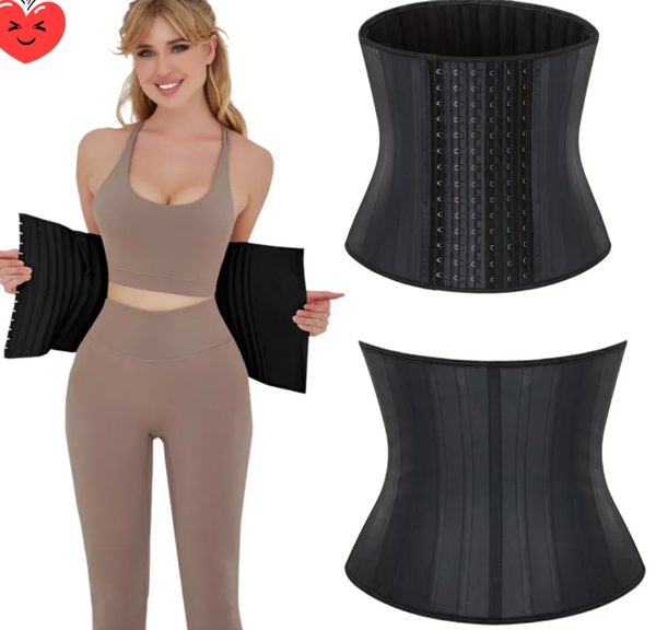 29 Steelbone Latex Waist Trainer 6hooks