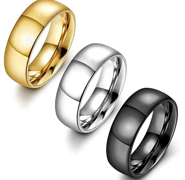 Bagues en acier inoxydable