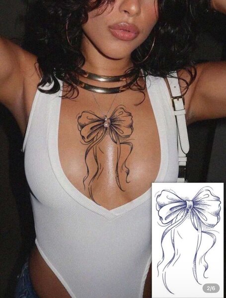 Tatouage éphémère papillon A1