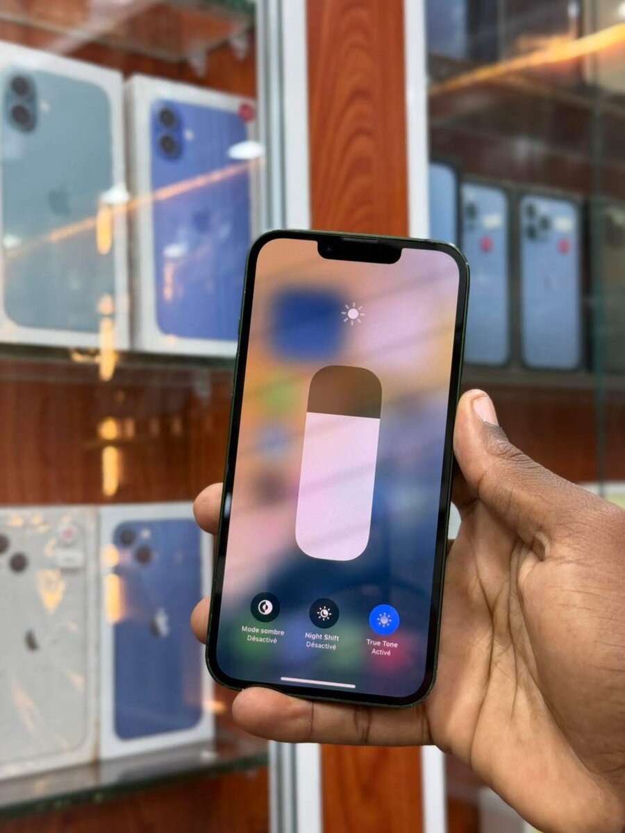 iPhone moderne vert élégant