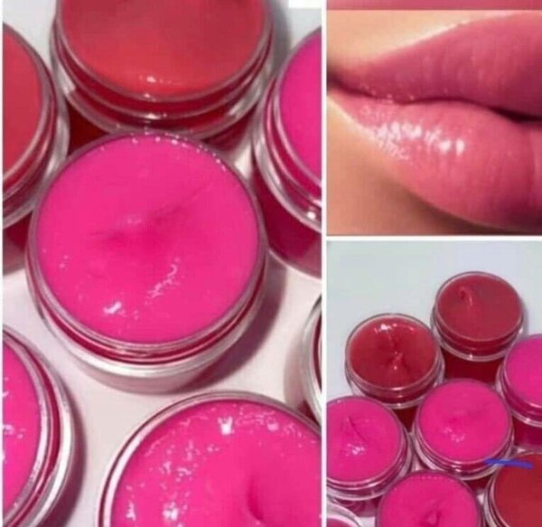 Produit lèvre rose
