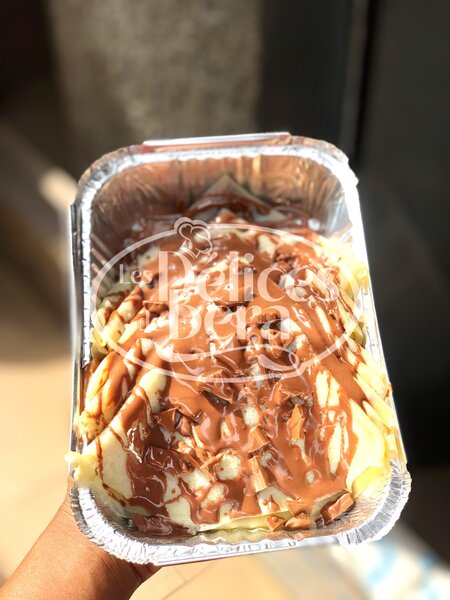 5 crêpes au nutella