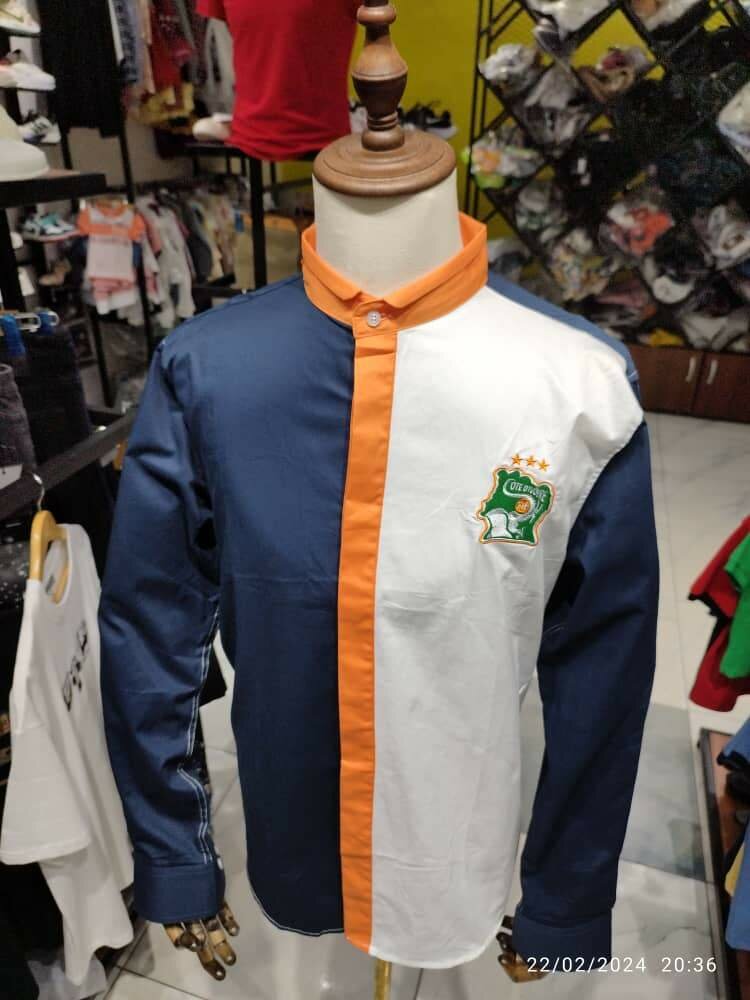 Chemise Stylée de Côte d'Ivoire