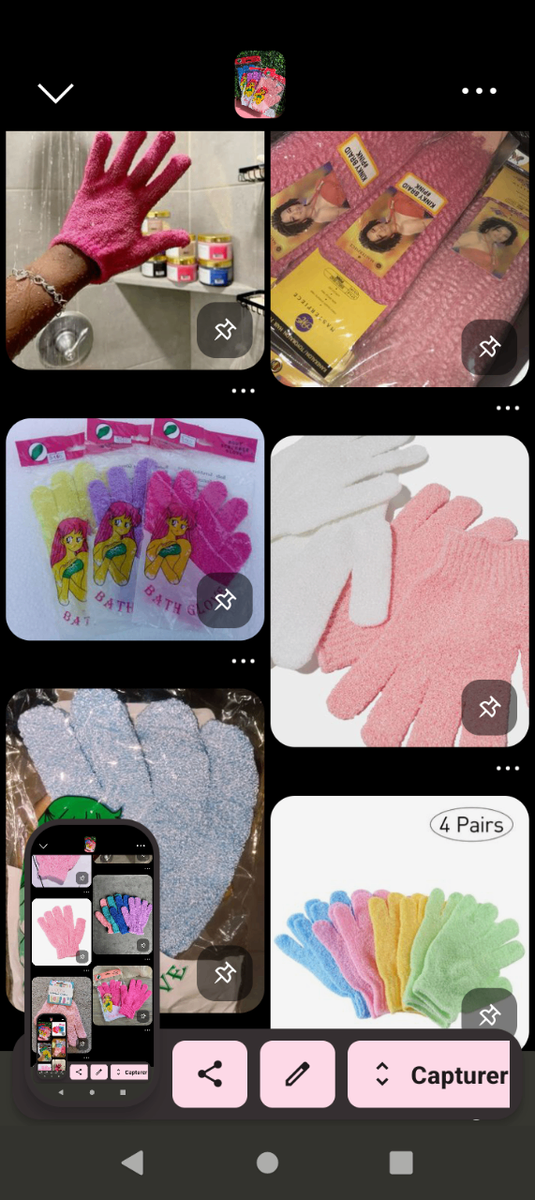 Gants Exfoliants Douche