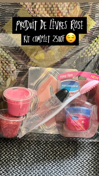 Kit Lèvres Roses Complet