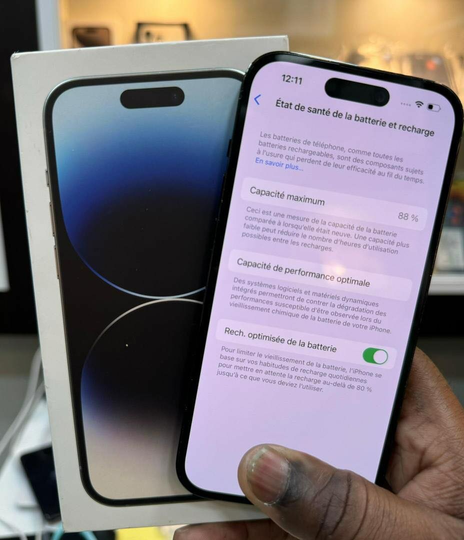 iPhone 14pro 256giga casineuf tout dorigine