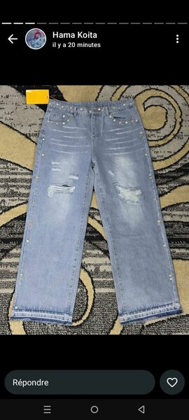 Jeans tendance pour hommes