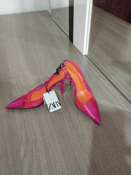 Escarpins à Talons Fuchsia Élégants