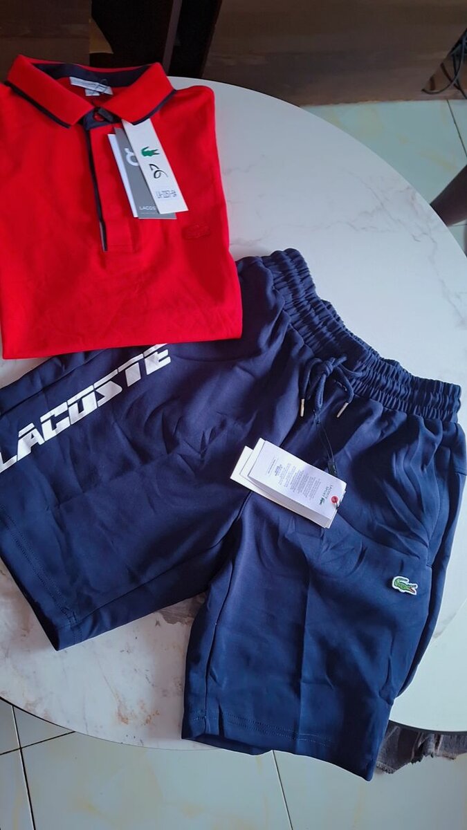 Ensemble Lacoste Polo et Short