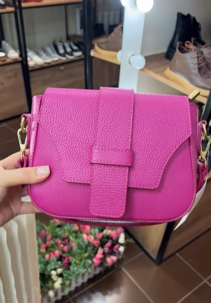 сумка розовая