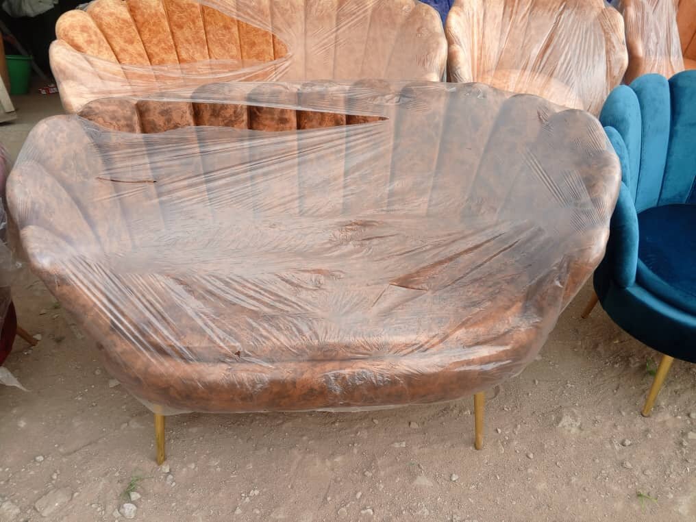 Canapé coquillage élégant