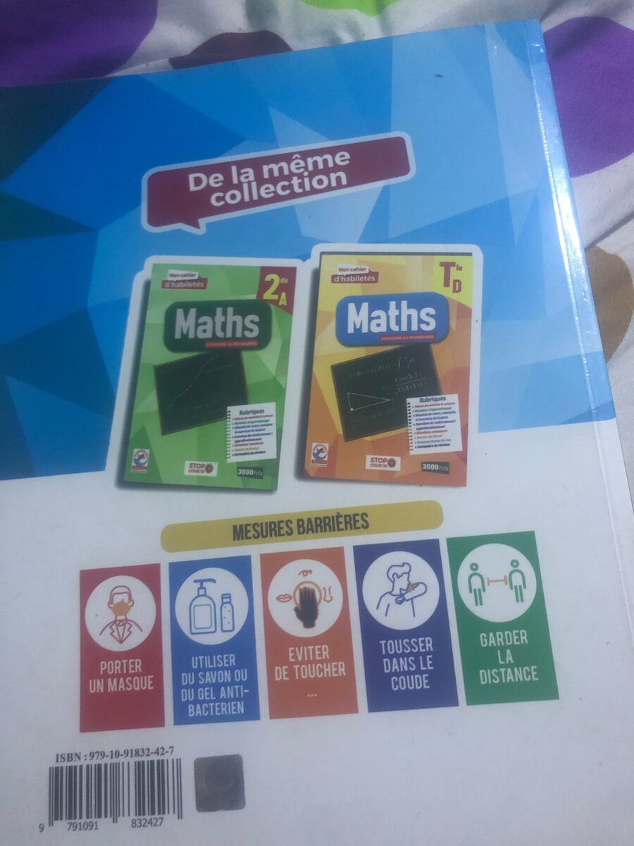 Cahier Maths 2de C
