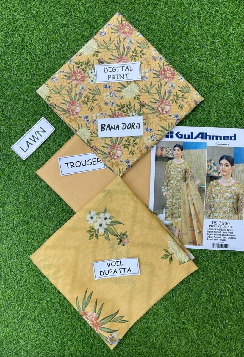 Gul Ahmad Mother Collection Lawn