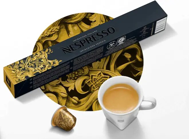 Nespresso 50 Capsules Original, Ispirazione Venezia Intensit