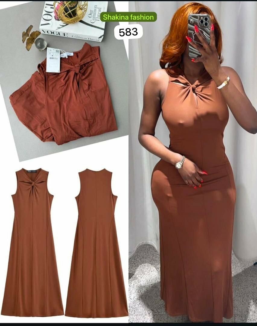 Robe élégante avec nœud