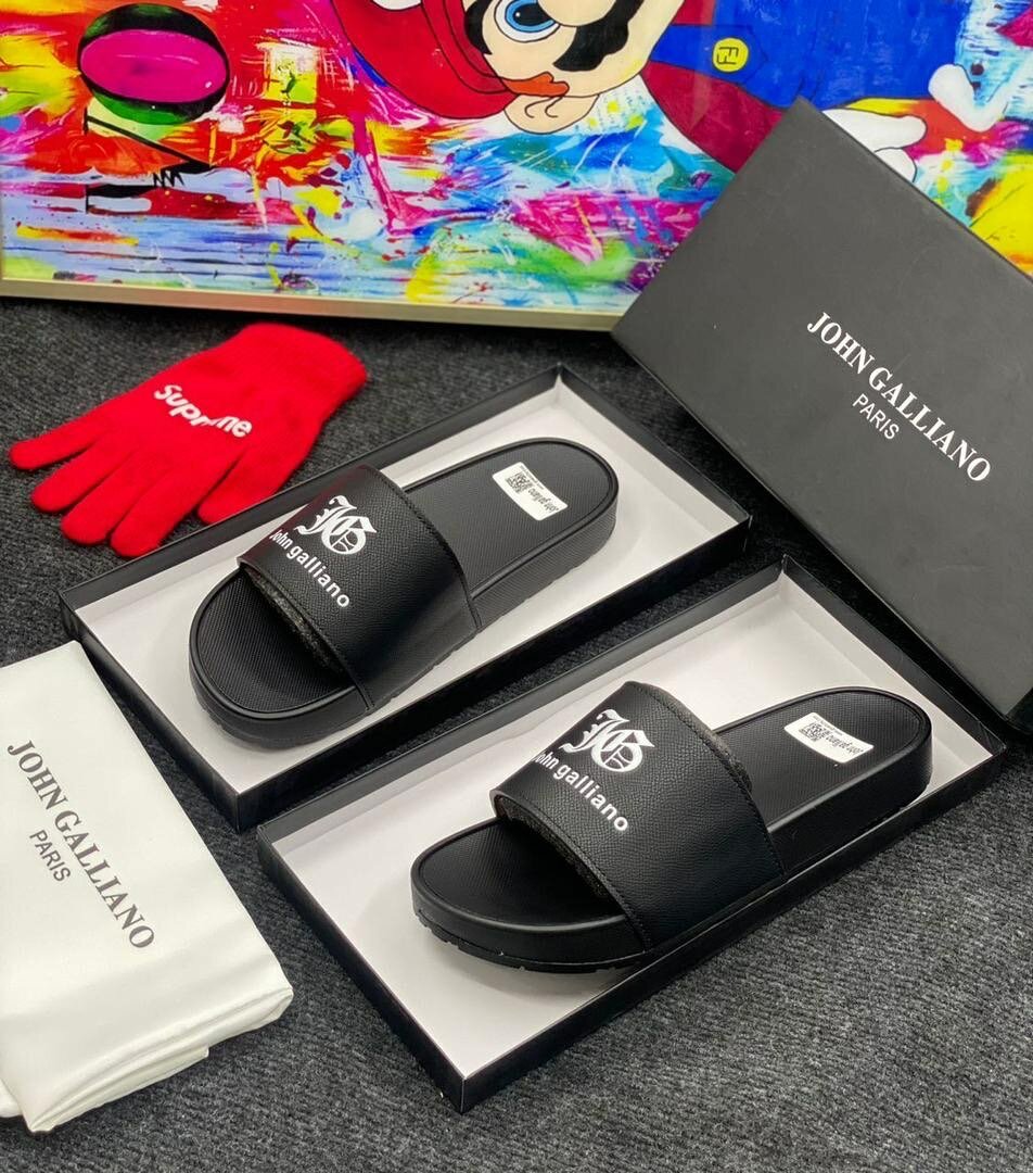 Mens slide John Galliano