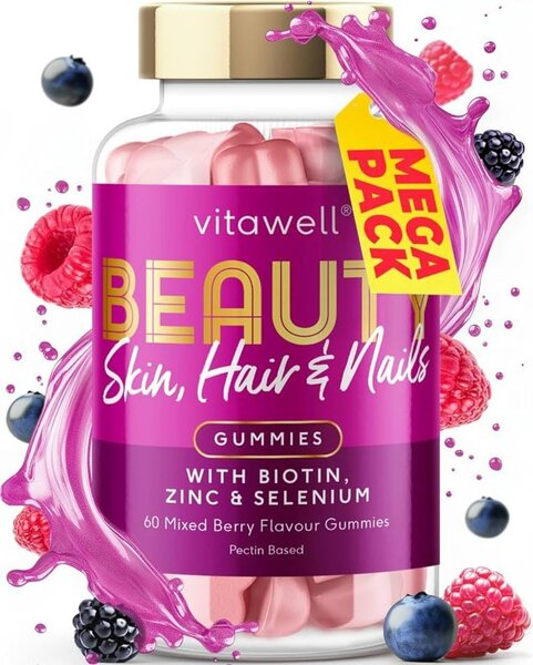 Beauty Hair,Skin & Nails Gummies