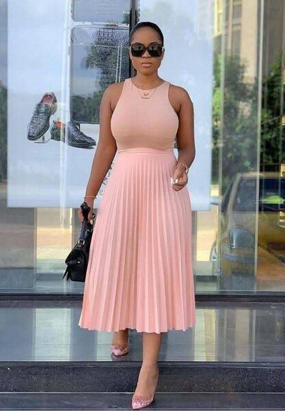 Jupe Plissée Élegante Femme