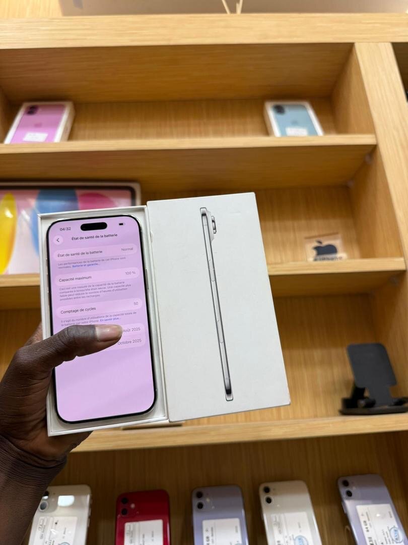 Smartphone Apple dernière génération