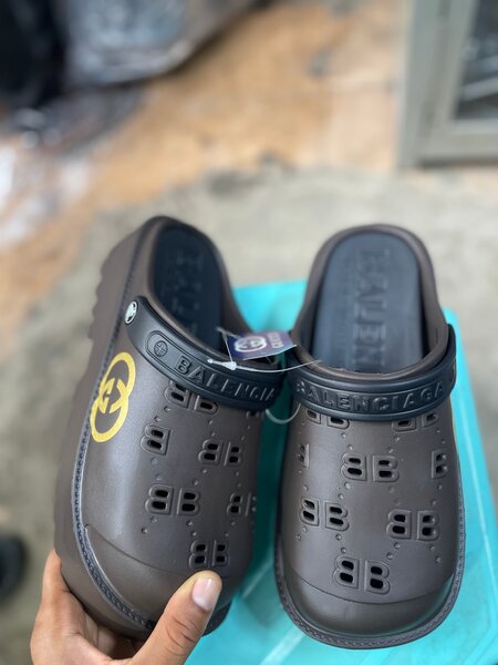 Chaussures Crocs noires pour homme