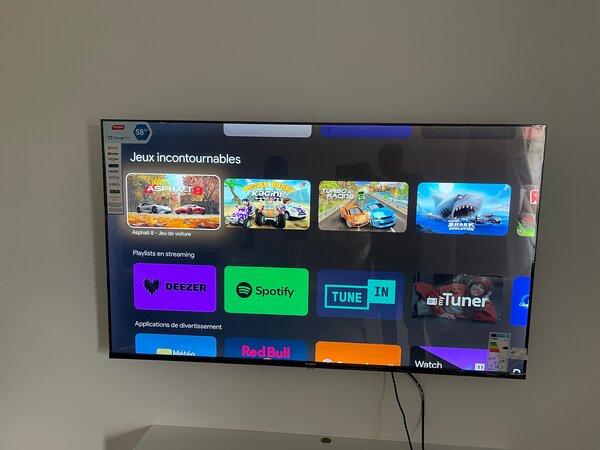 Tv smart 58pouce qled