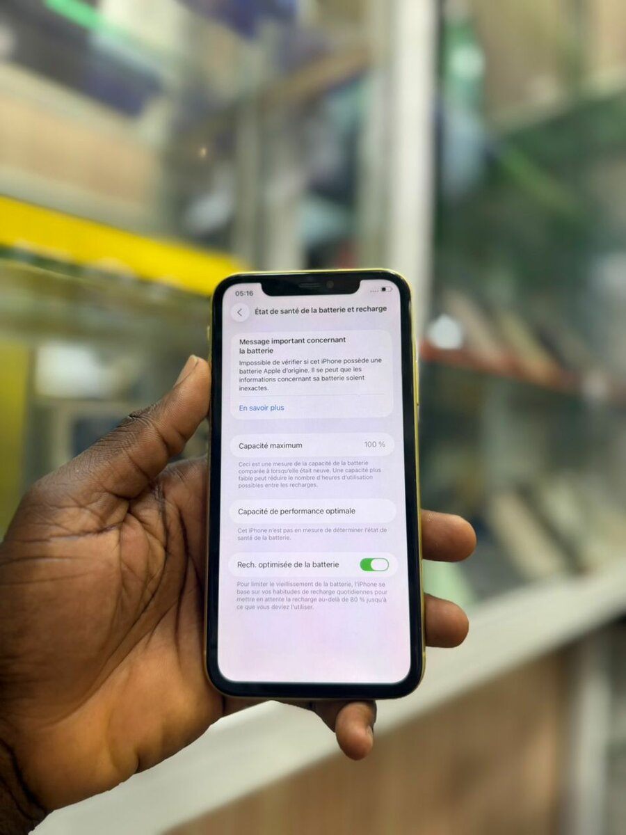 iPhone 11 Jaune 128Go