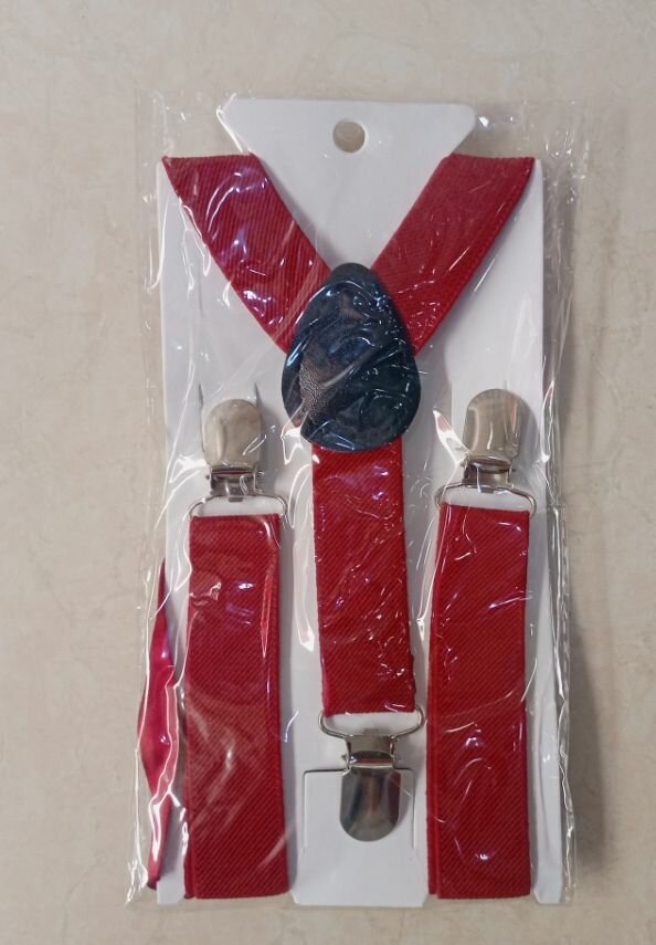 BOYS SUSPENDERS & BOW TIE