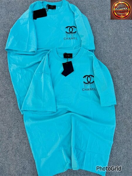 T-shirts Chanel Bleu