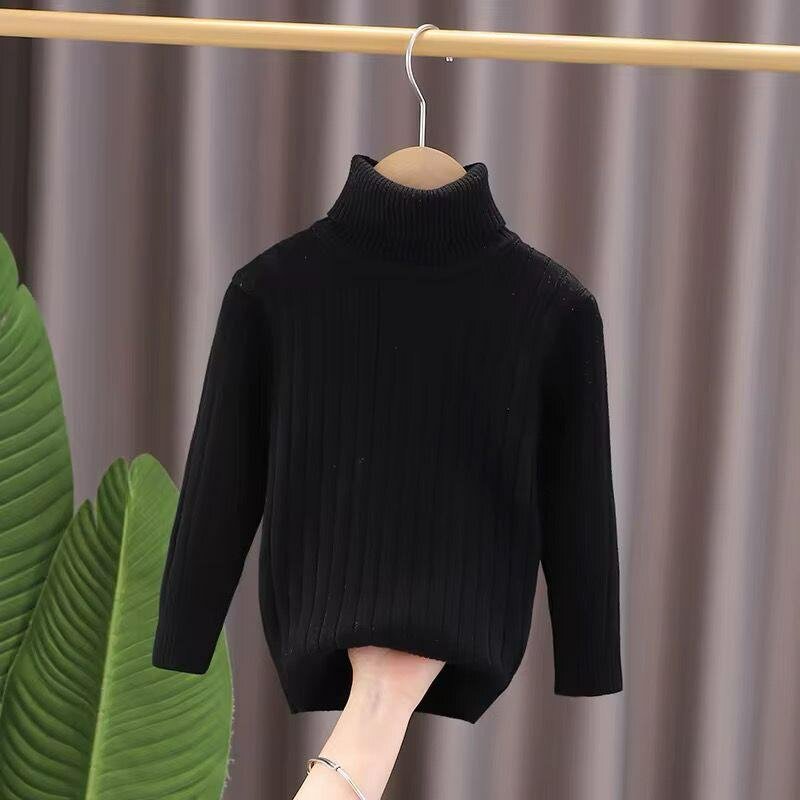 Pull en tricot à col roulé