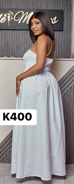 Long light sundress with straps